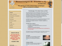 bestattung-fischer.de Webseite Vorschau