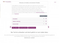 bestattungshaus-kasberger.de Webseite Vorschau