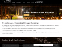 bestattungsinstitut-gross.de Webseite Vorschau