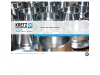kretz-ventile.de Webseite Vorschau