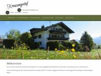 kreuzangerhof.de Webseite Vorschau
