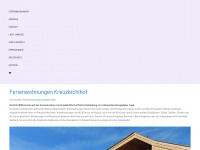 kreuzbichl.de Webseite Vorschau