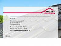 kreuzer-dachbau.de Webseite Vorschau