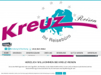 kreuz-reisen.de Webseite Vorschau