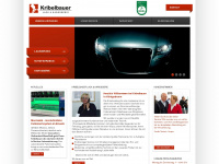 kribelbauer.de Webseite Vorschau