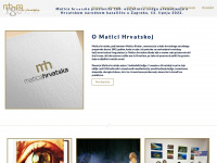 matica-hrvatska-m.de Webseite Vorschau