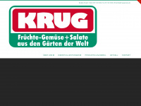 krug-gemuese.de Webseite Vorschau