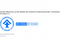 kinderschutzbund-krumbach.de Webseite Vorschau