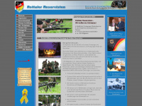 rottaler-reservisten.de Webseite Vorschau