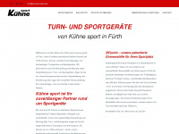 kuehne-sport.de Webseite Vorschau