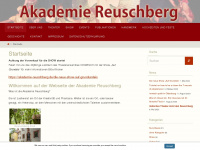 akademie-reuschberg.de Webseite Vorschau