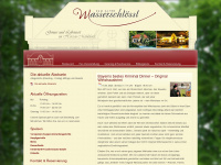 wasserschloessl.de Webseite Vorschau