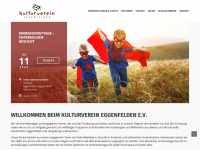 kulturverein-eggenfelden.de Webseite Vorschau