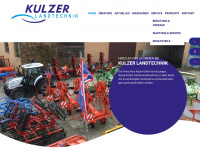 kulzer-landtechnik.de Webseite Vorschau