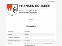 franken-squares.de Webseite Vorschau