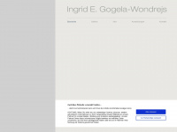 gogela-wondrejs.de Webseite Vorschau