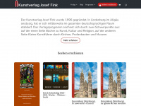 kunstverlag-fink.de Webseite Vorschau