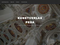 kunstverlag-peda.de Webseite Vorschau