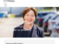stephany.de Webseite Vorschau