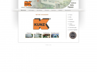 kunz-planen.de Webseite Vorschau