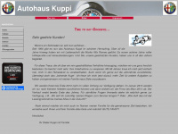 kuppi.de Webseite Vorschau