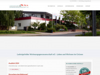 wg-ludwigsfelde.de Webseite Vorschau