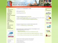 markt-nordheim.de Webseite Vorschau
