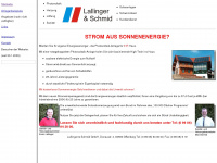 lallinger-schmid.de Webseite Vorschau
