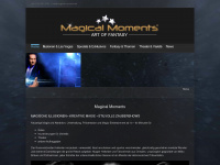 magical-moments.de Webseite Vorschau