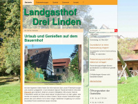 landgasthof-dreilinden.de Webseite Vorschau