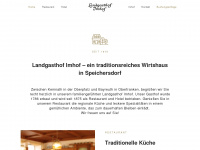 landgasthof-imhof.de Webseite Vorschau