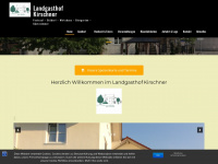 landgasthof-kirschner.de Webseite Vorschau