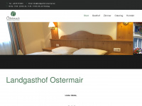 landgasthof-ostermair.de Webseite Vorschau