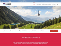 landhaus-schorsch.de Webseite Vorschau