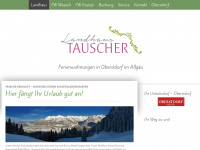 landhaus-tauscher.de Webseite Vorschau