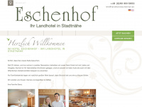 landhoteleschenhof.de Webseite Vorschau