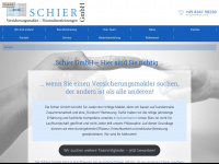 schier-gmbh.de Webseite Vorschau