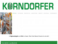 korndoerfer-landtechnik.de Webseite Vorschau