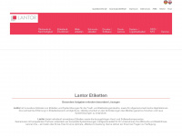 lantor-etiketten.de Webseite Vorschau