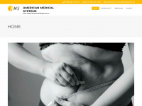 americanmedicalsystems.de Webseite Vorschau