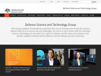 dsto.defence.gov.au Webseite Vorschau