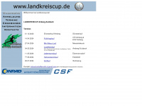 landkreiscup.de Webseite Vorschau
