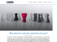 laysa.com Webseite Vorschau