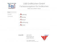 lb-grosskuechen.de Webseite Vorschau