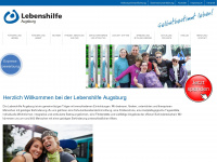lebenshilfe-augsburg.de Webseite Vorschau