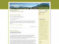 sued-tirol.it Webseite Vorschau