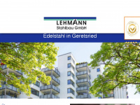 lehmann-stahlbau.de Webseite Vorschau