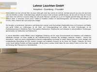 lehner.de Webseite Vorschau