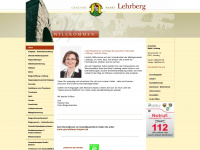 lehrberg.de Webseite Vorschau