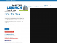 leibach.de Webseite Vorschau